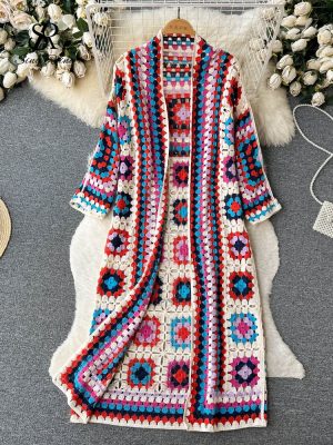 cardigan crochet atelier macrame 1